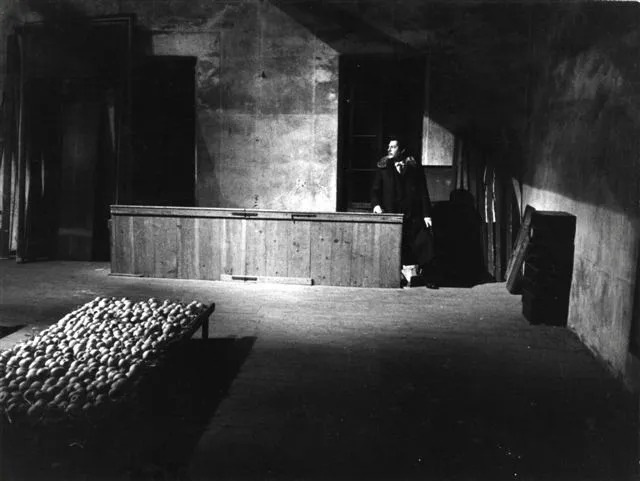 Marcello Mastroianni in an archival scene from the film Moglieamante